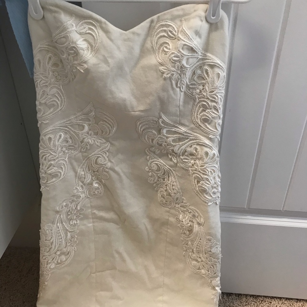 Nicole Miller Strapless Dress